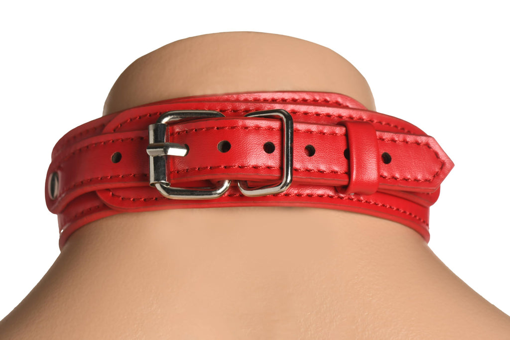 Master Series Vixen Chest Harness Red