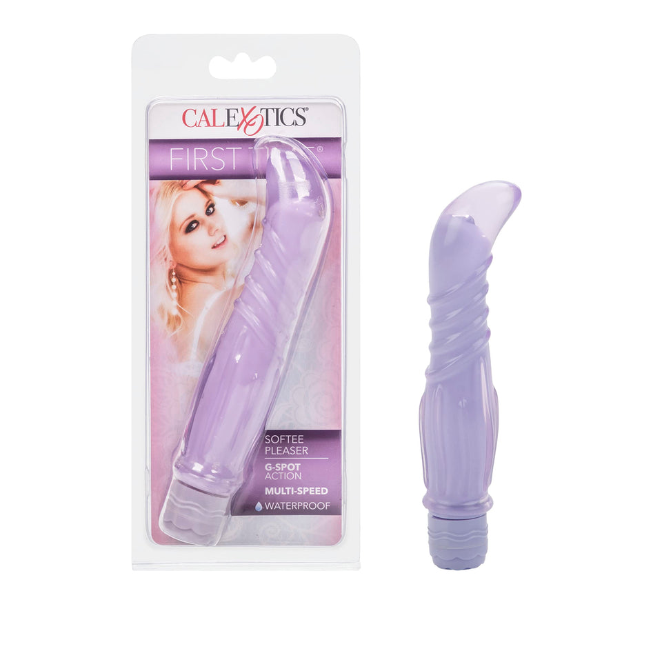 CalExotics First Time Softee Pleaser G Spot Bullet Vibrator for Women and Her Adult Set Toy - Purple SE-0004-24-2