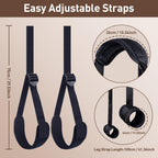 Sex Toys BDSM Bondage Restraints - Adult Toys Sex Straps Neck to Wrist Thigh Sex Sling & Ankle Kits with Adjustable, Kinky Bed R
