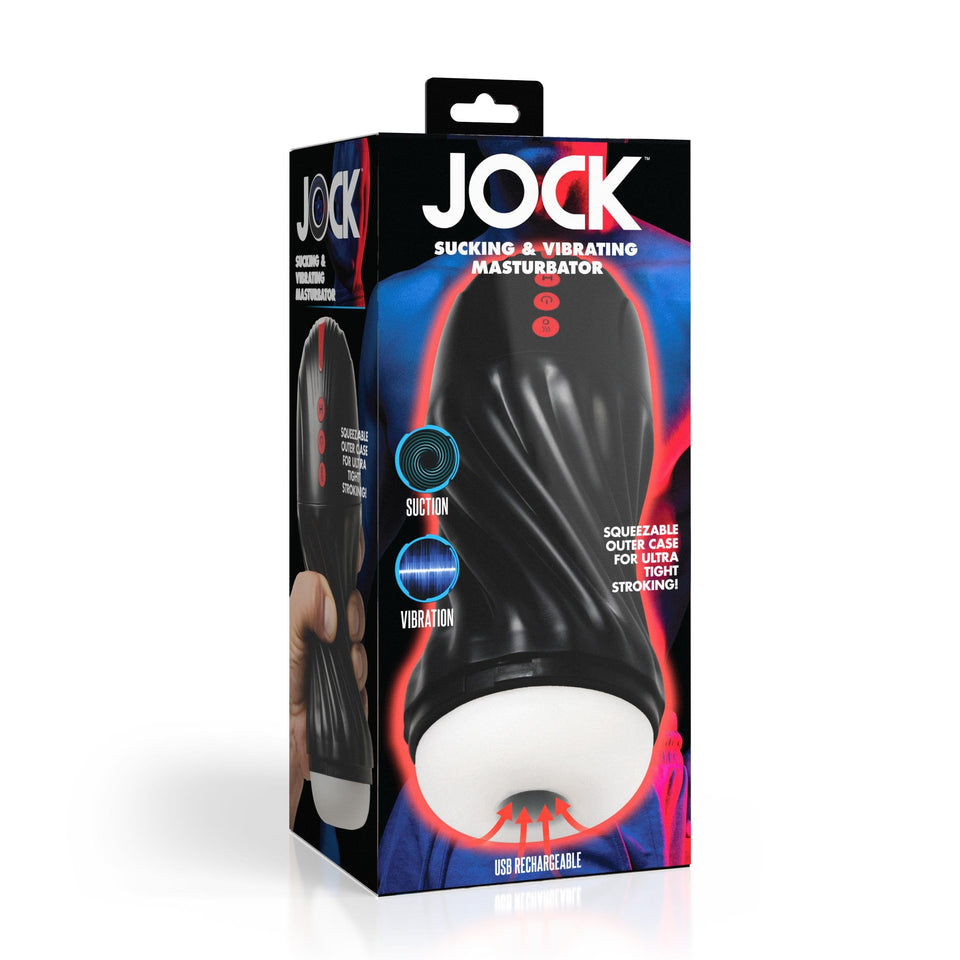 Jock Sucking & Vibrating Masturbator