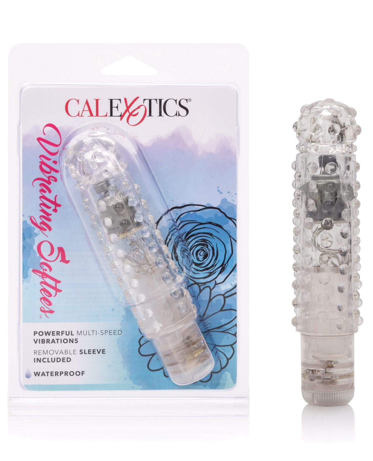 Waterproof Softees Stimulator - Clear