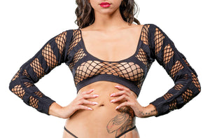 Beverly Hills Naughty Girl Horizontal Stripes Sexy Leggings Black Os
