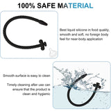 Urethral Sounds 3 Pcs Set Silicone Plug Urethral with Different Size, Urinary Dilator Urethra Masturbation Rod Sex Toy for Men