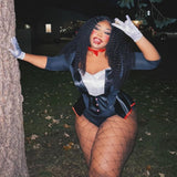 2 Pc Pretty Puppet, Includes Tuxedo Bodysuit And Bow Tie.