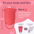 Uva Cup A Menstrual Cup Set