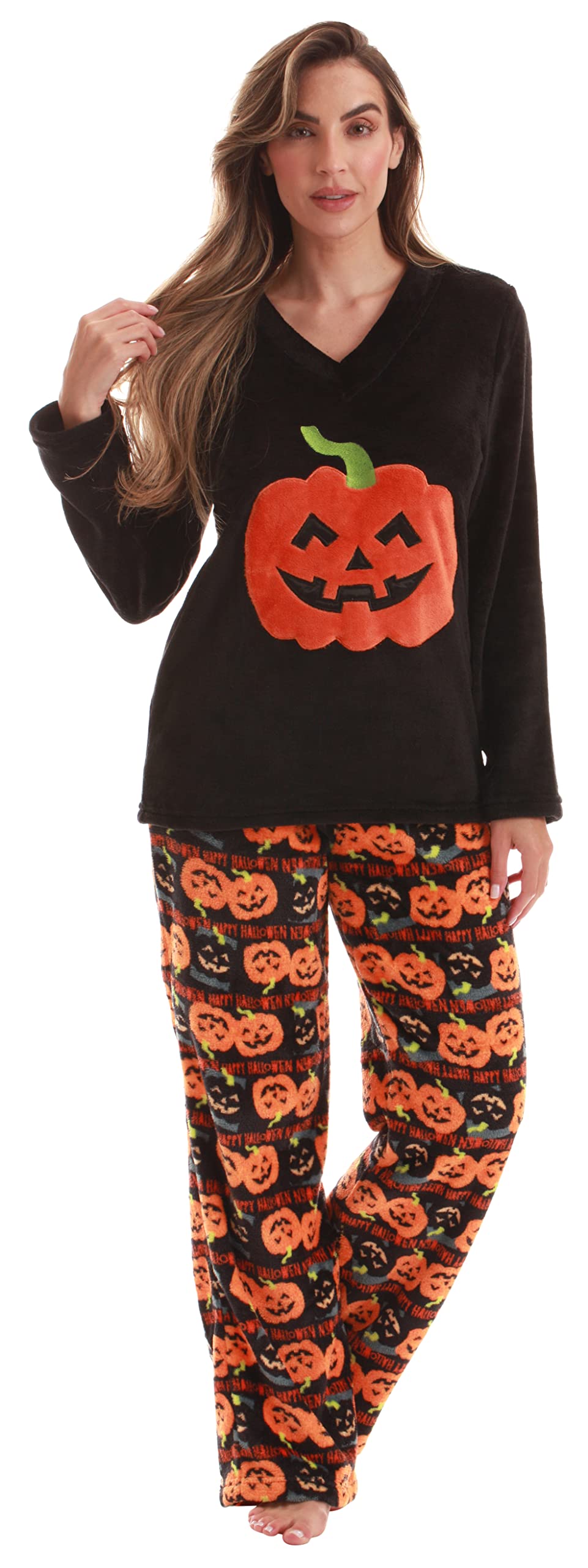 Just Love Plush Halloween Pajama Sets for Women 6742-10490-S