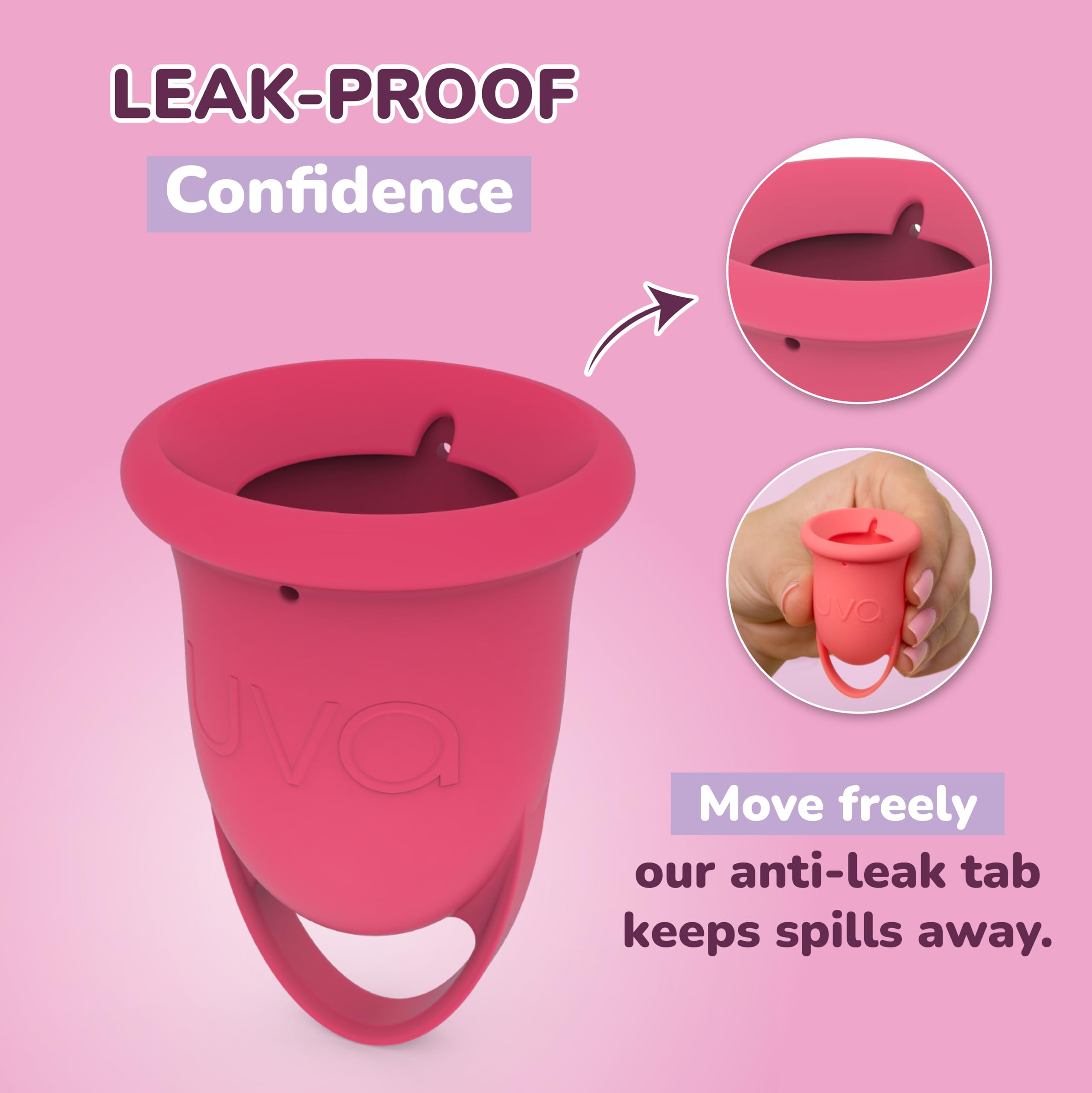 Uva Cup A Menstrual Cup Set
