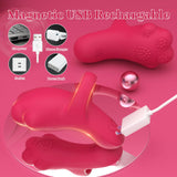 Finger Sex Toys Vibrator for Women, STUKUNI Cat Paw Shape Bullet Vibrator G-Spot Clitoral Stimulator with 9 Vibrations Finger Ad