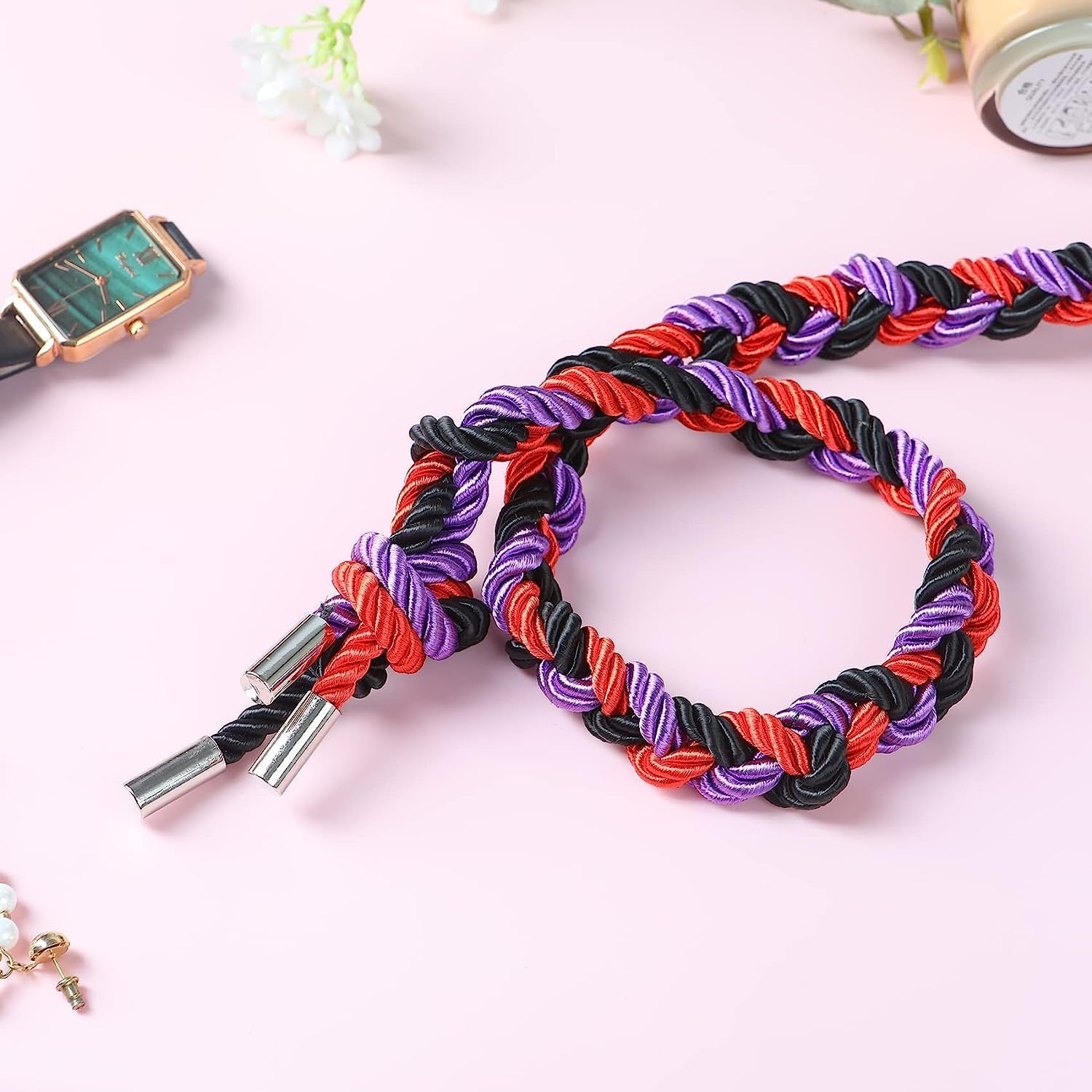 BDSM Shibari Bondage Sex Rope - BDSM Kit Adult Bondage Restraints Set Sex Toys for Women & Couples, 32 Feet 8MM (2-Pack, Black)