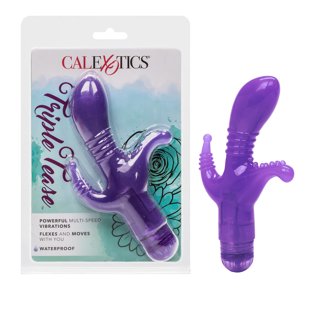CalExotics Novelties Triple Tease, Purple