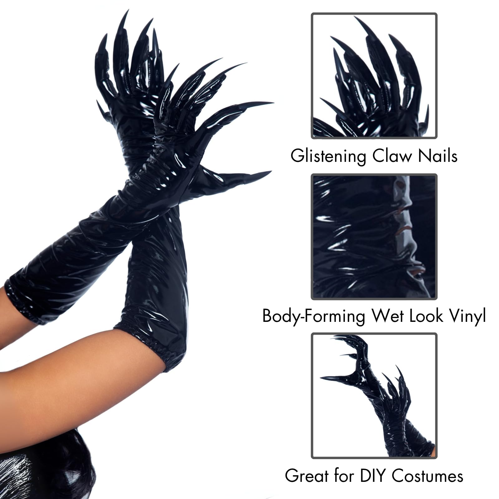 Vinyl Claw Gloves.
