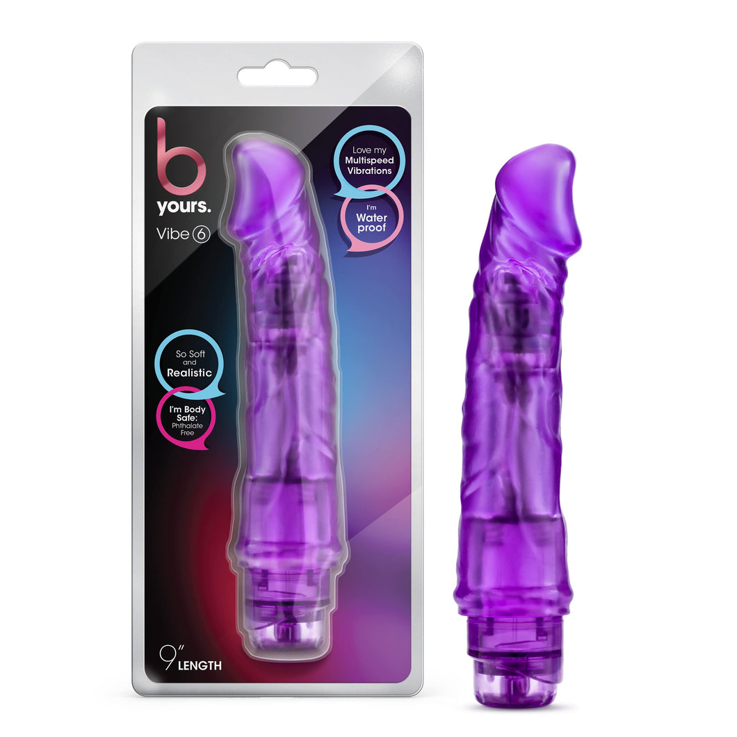 9 Soft Long Realistic Vibrating Dildo  Multi Speed Veiny Textured Vibrator  Waterproof  Sex Toy for Women  Sex Toy for Adult