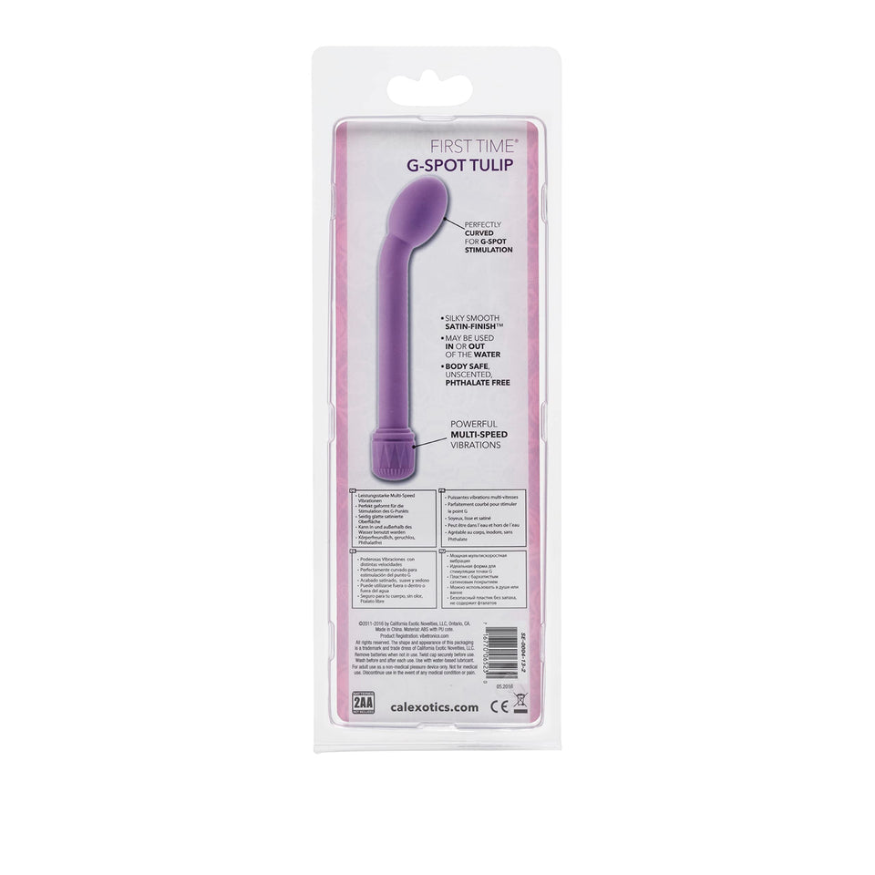 California Exotic Novelties First Time G-Spot Tulip Purple