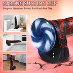 Realistic Trusting Dildo Sex Toys - 10Thick Dildo Vibrator with Thrusting Swinging & Vibrating for G Spot Vagina Anal Sex Stimul