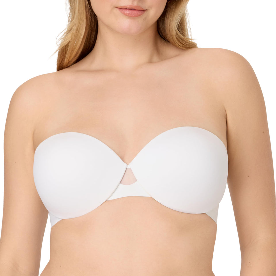 Maidenform Womens Dreamwire Multi-Way Underwire Bra, Strapless 6-Way Convertible Bra, White, 32A US