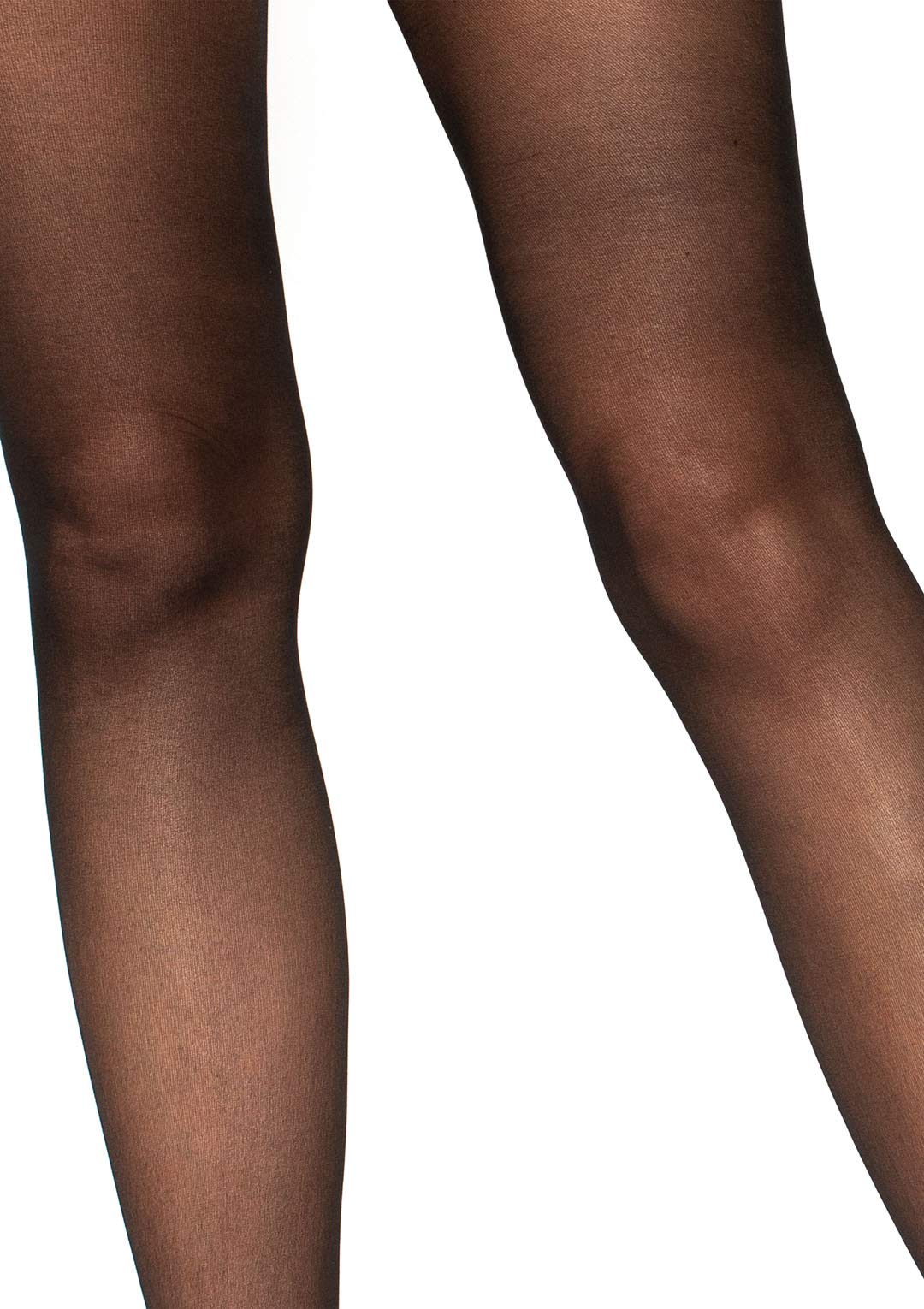 Q/S Sheer Thi Hi W/Lace Garter Belt Plus Si Black