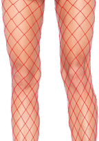 Spandex Diamond Panty Hose O/S