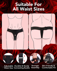 Strap on Dildo Adult Toys - UTIMI Strapon 3 Removable Realistic Silicone Dildos Consoladores Wearable Dildo Pants G-Spot Stimula
