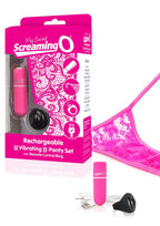 Screaming O My Secret Charged Remote Control Panty Vibe | Female Vibrator (Pink)