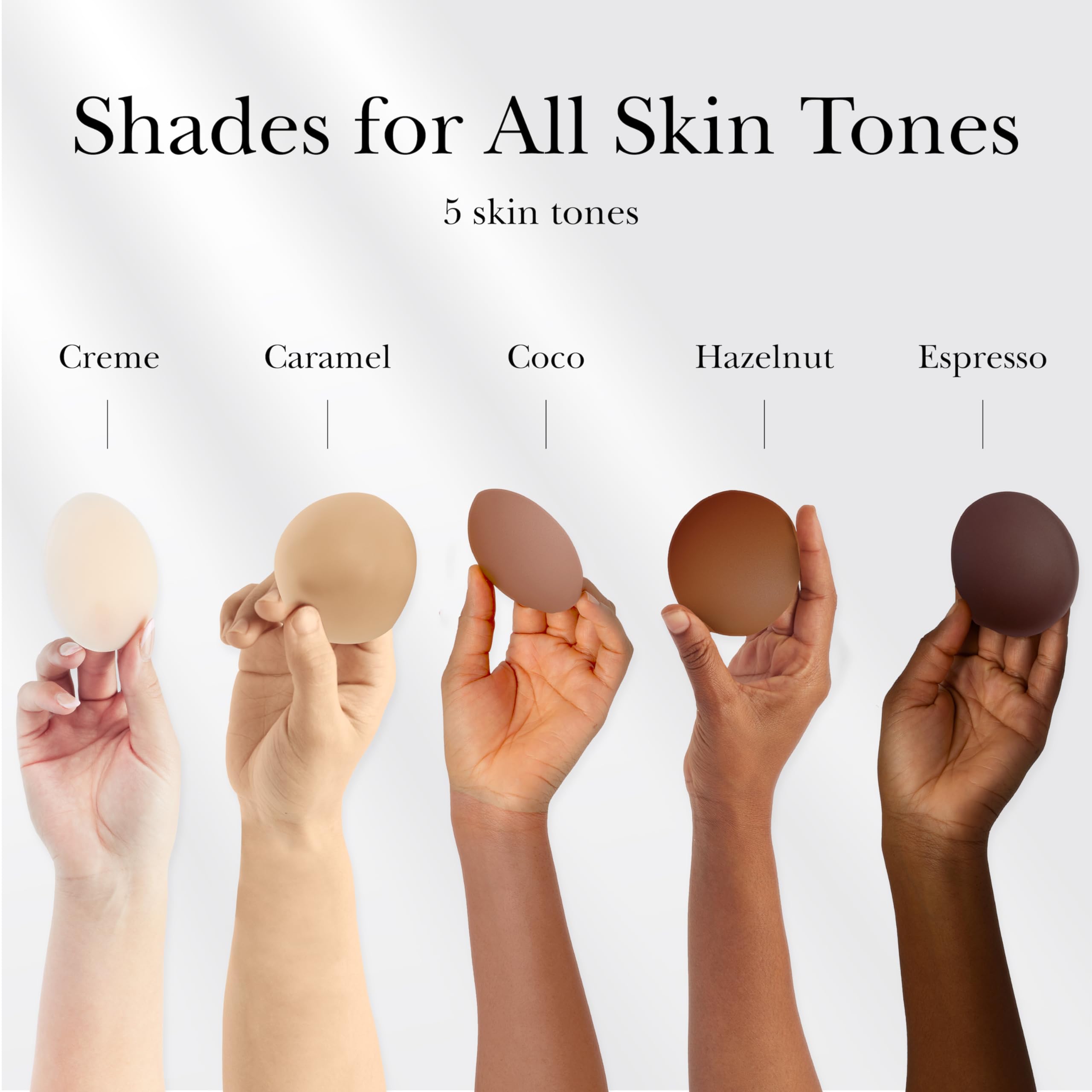 Nippies Nipple Cover - Sticky Adhesive Silicone Nipple Pasties - Reusable Pasty Nipple Covers for Women with Travel Box Caramel