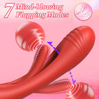 Vibrator Dildo Rabbit Sex Toys -LOVENOTE G Spot Vibrator Massager for Women Clitoral Nipple Stimulation, 3 in 1 Sex Toys with 14