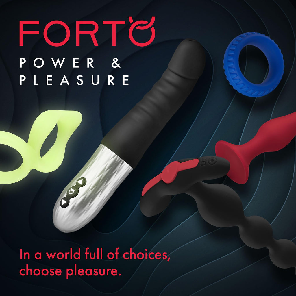 Forto F-31: 100% Silicone Plug Sm Red