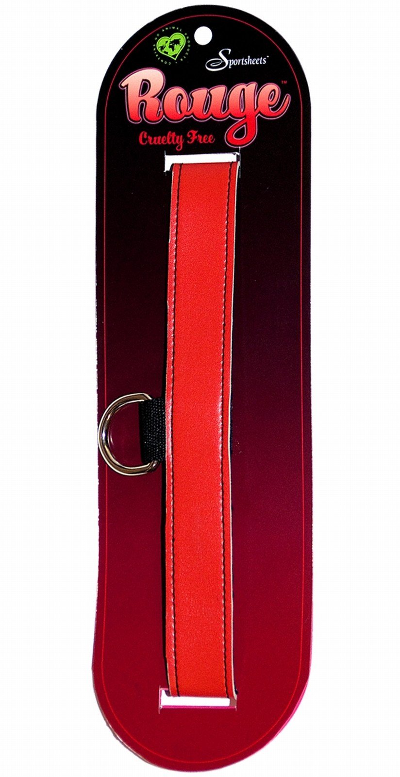 Sportsheets Rouge Cruelty Free Collar, Red