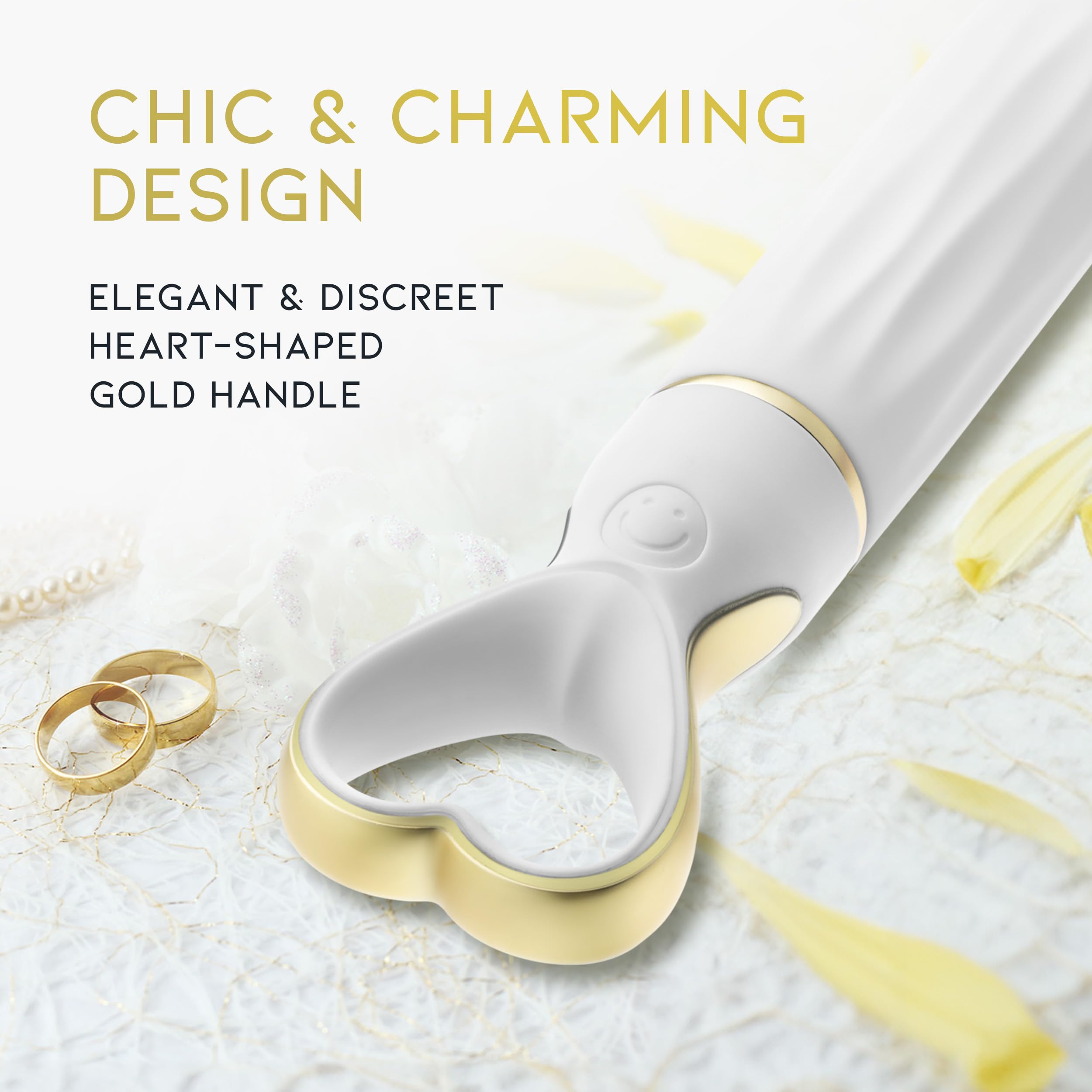 Delice Heartthrob White Bouquet