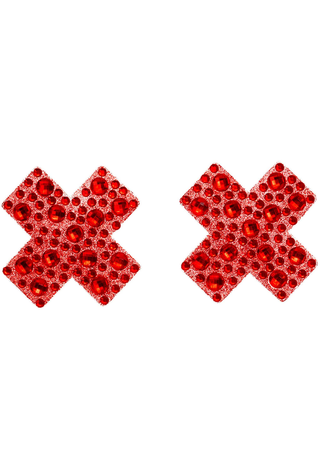 X Factor adhesive nipple jewel stickers.
