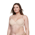 Warners Womens No Side Effects Seamless Underarm-Smoothing Comfort Underwire Lightly Lined Ra3061a T-Shirt Bra, Butterscotch, 3