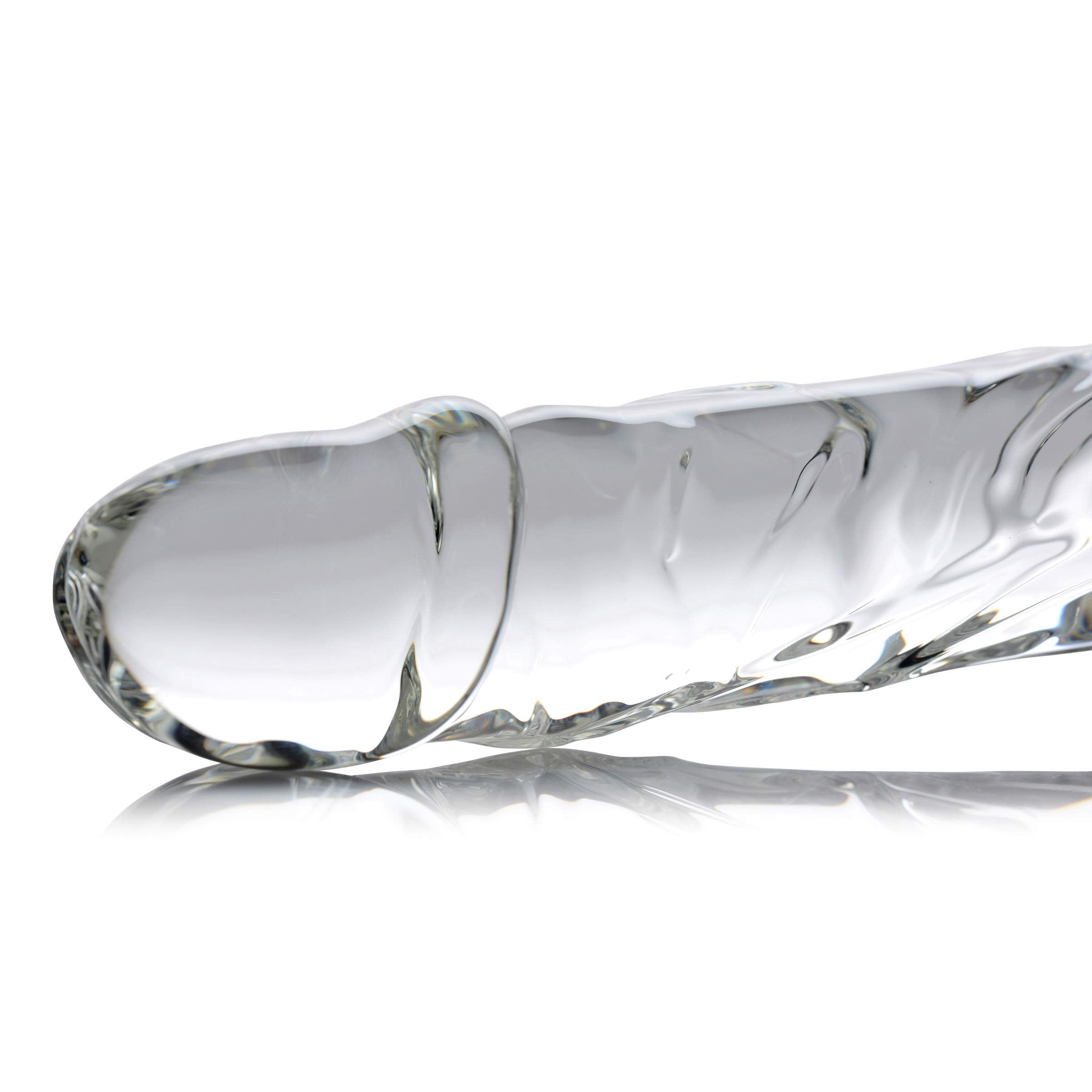 Master Series Brutus Glass Dildo Thruster