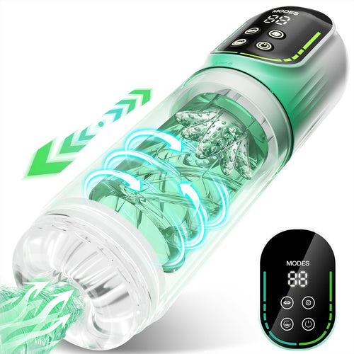 Automatic Male Masturbator Penis Pump, Male Sex Toys for Men Sex Toy Adult Toys Pocket Pussy Stroker Masturbators with 3 Pump &