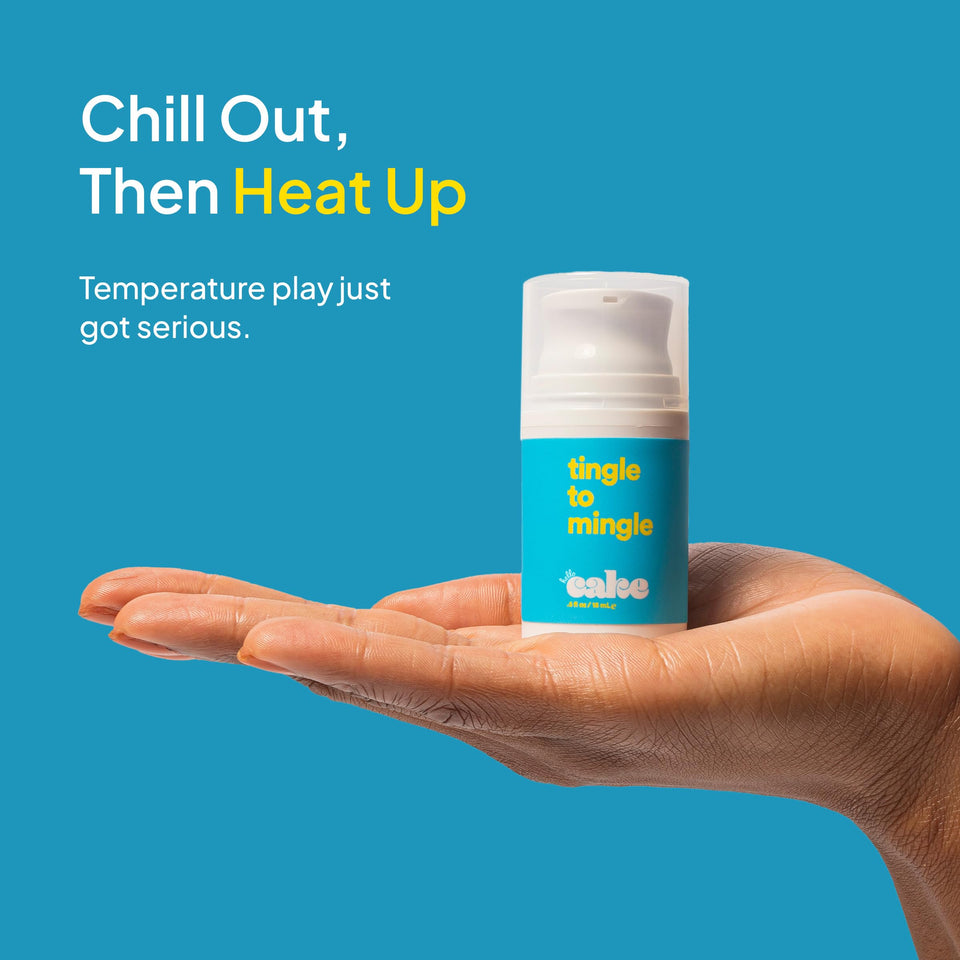 Hello Cake Tingle to Mingle, Tingling, Stimulating, Arousal Serum for Women - Made with Natural Extracts, Warming and Cooling Se
