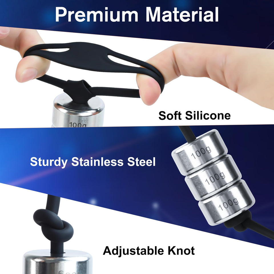 Sex Toys Metal Penis Trainers - Adult Toys Penis Extender with Adjustable Cock Ring, Sex Toys for Men Penis Enlargement Extensio