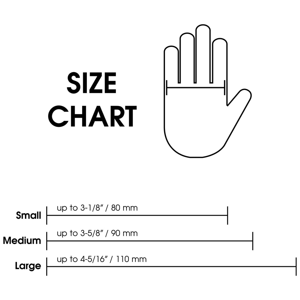 Fukuoku Glove Left Hand Glove Medium Black