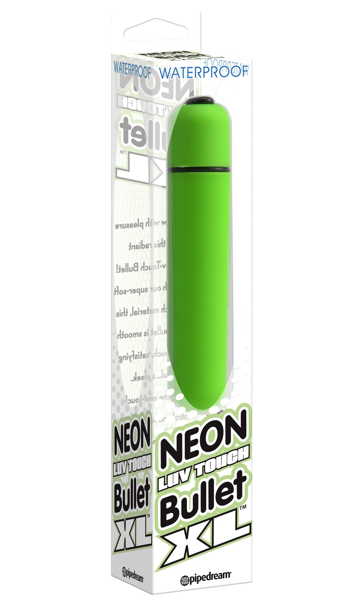 Pipedream Neon Luv Touch Bullet, Green