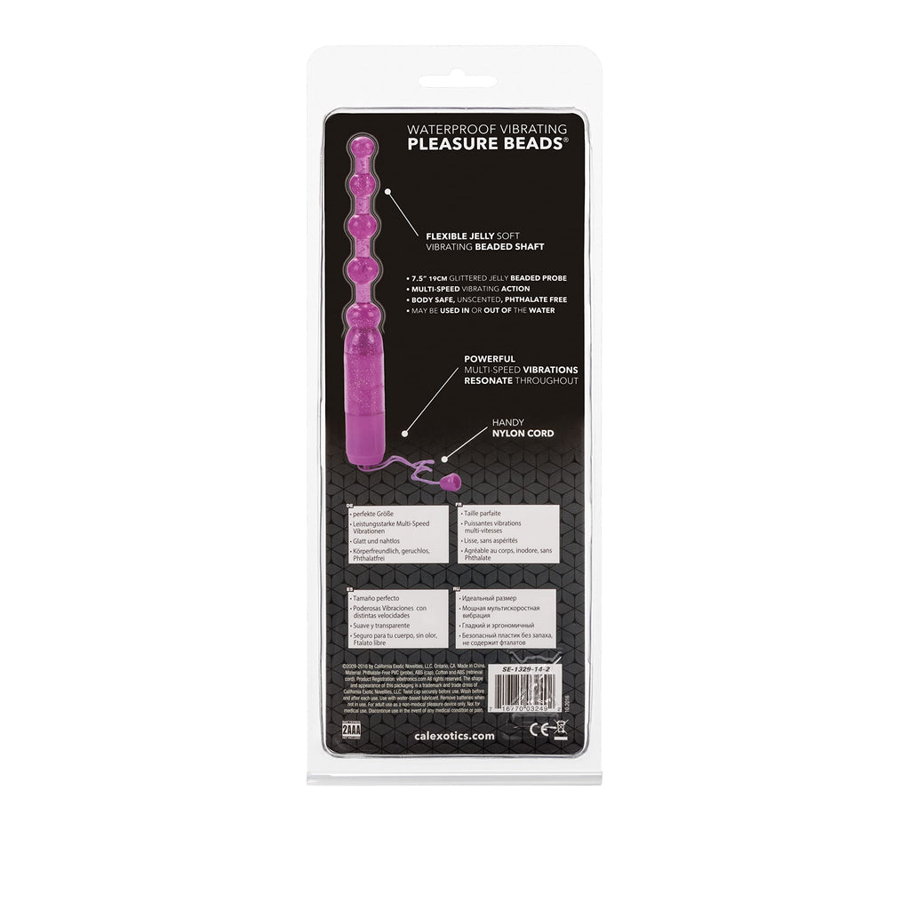 Vibrating Pleasure Beads Purple