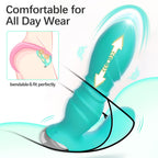 Adult Sex Toys for Women Pleasure - Wearable Thrusting Dildo with App&Remote Control Vibrators with 9 Powerful Strapless Strap-O