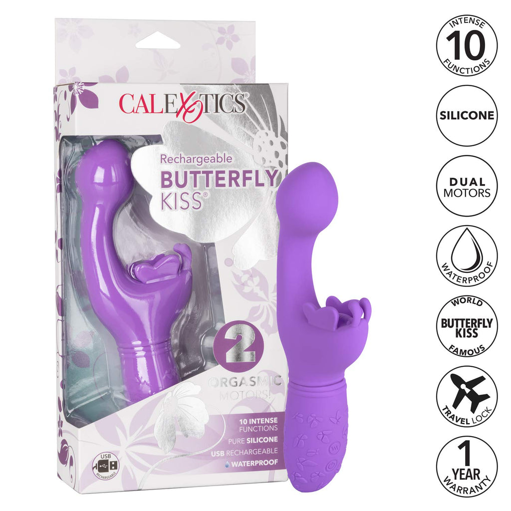 Rechargeable Butterfly Kiss - Purple