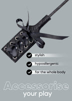 Sex Feather Tickler for Adults Bedroom BDSM Sex Toy Crop Cosplay Bondage Spanking French Tickler 16 inch Black