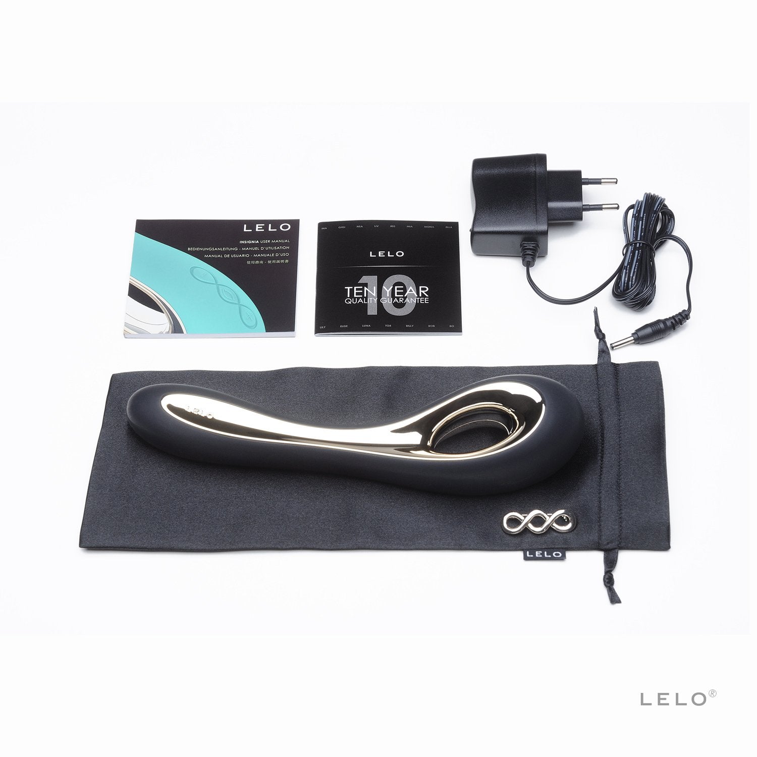 Lelo Isla Personal Massager, Black