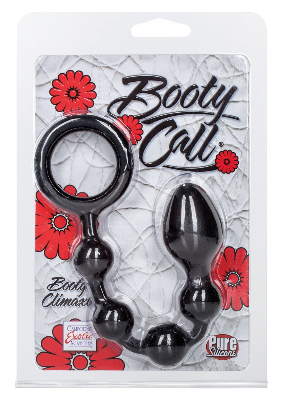 California Exotic Novelties Booty Call Climax Dildo, Black
