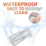 Male Masturbator Sex Toys for Men, Portable Pocket Pussy Stroker with Vagina Textured Blowjob Penis TPE Masturbation Sleeve for