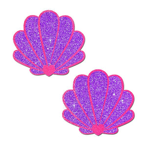 Pastease Mermaid Shells Neon Pink & Purple