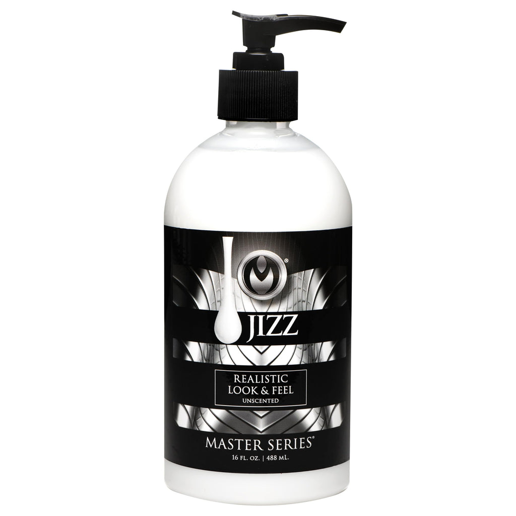 Master Series Jizz Unscented Water-Based Body  Glide - 16 Oz