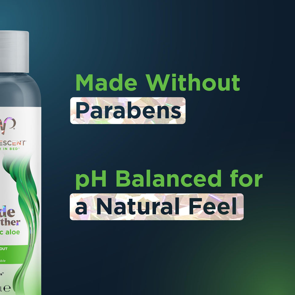 Promescent Organic Lube for Sex with Natural Ingredients, Premium Personal Lubricant Sex Gel for Couples, Personal Lube, Condom