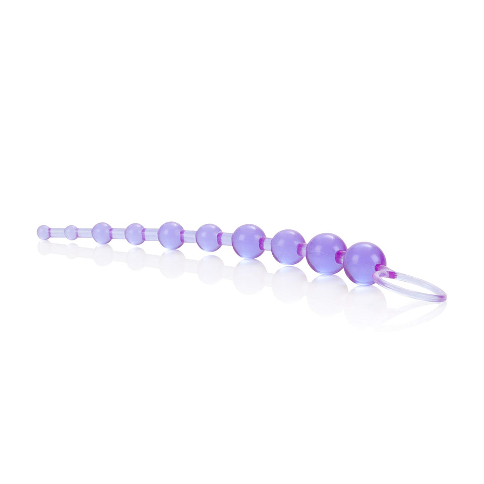 California Exotic Novelties X10 Beadspurple