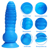 LZYAA Realistic Dildo, Liquid Silicone Material No Any Smell Adult Sex Toys Penis, Strong Suction Cup for Hand-Free 2 Balls G-Sp