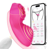LUKIKI Adult Toys Female Sex Toys - Wearable Panty Vibrator with Rose Design, 9 * 9 Vibrating Women Sex Toy for Clit Stimulation