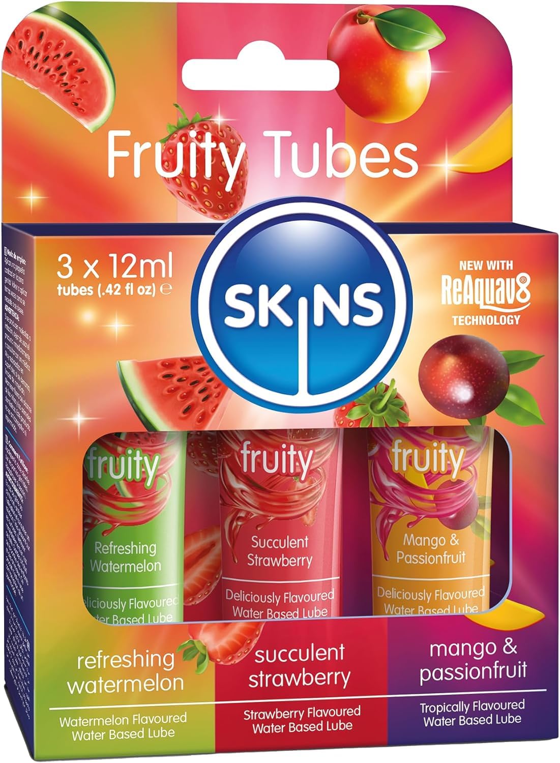 Skins 12Ml Sampler Tubes Fruity 3Pk